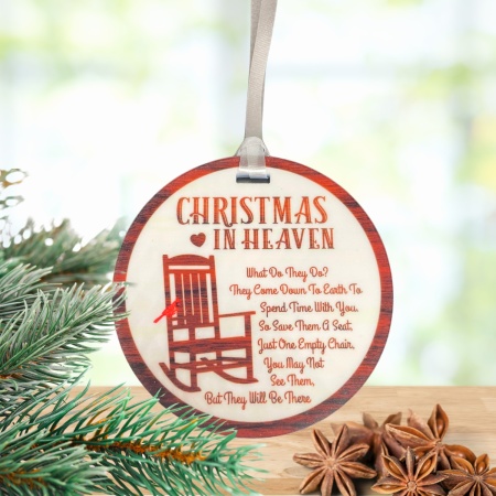 Christmas in Heaven Ornament