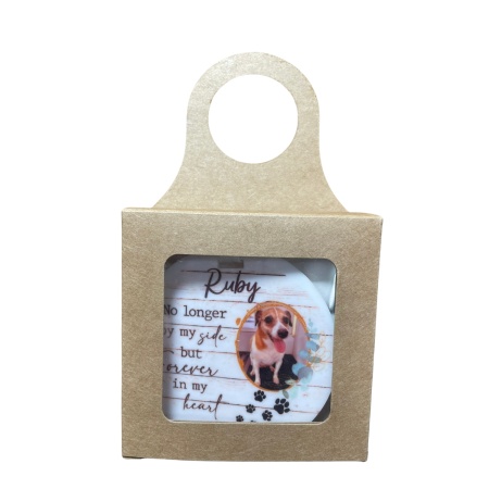 Pet Memorial Ornament - No longer by my side