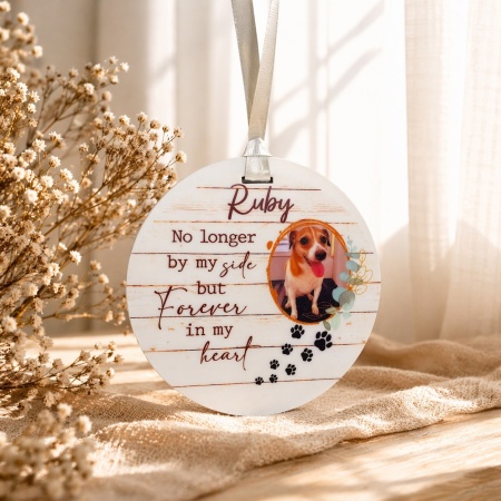 Pet Memorial Ornament - No longer by my side