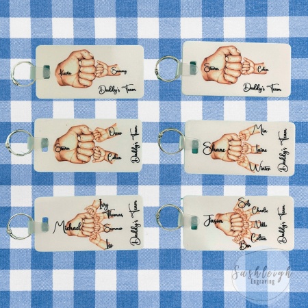 Dad Personalised Keyring
