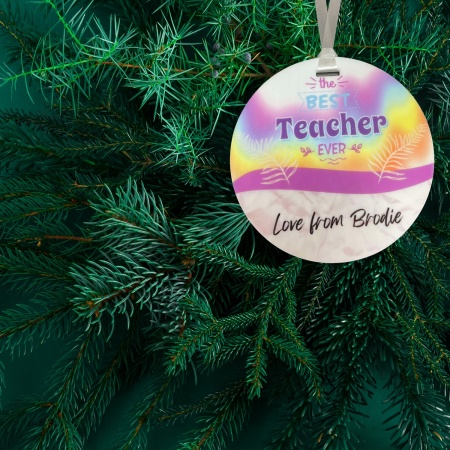 Teacher Ornament Gift