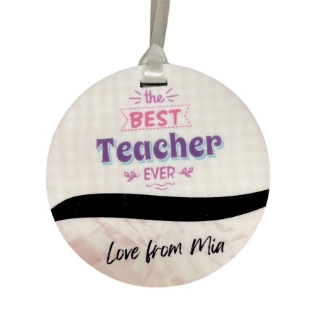 Teacher Ornament Personalised
