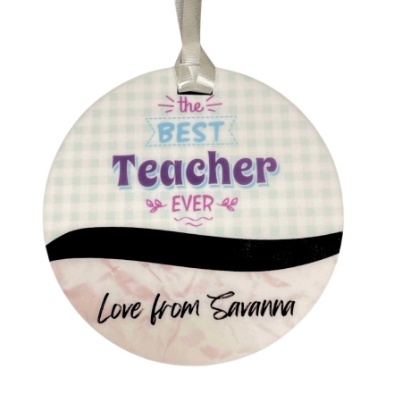 Teacher Ornament Personalised