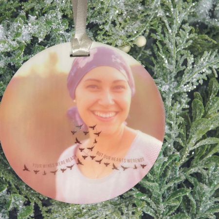 Memorial Ornament - Your wings were ready