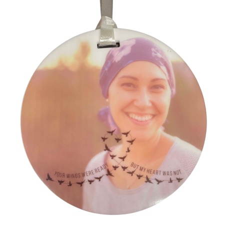 Memorial Ornament - Your wings were ready