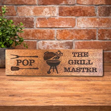 The Grill Master BBQ Sign