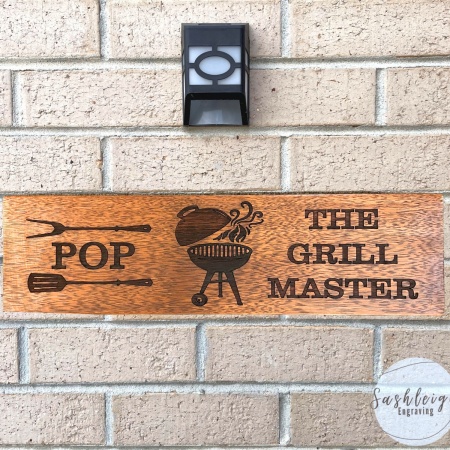The Grill Master BBQ Sign