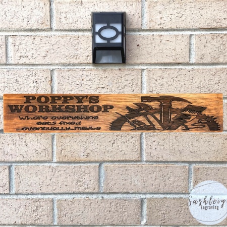Workshop Sign Personalised