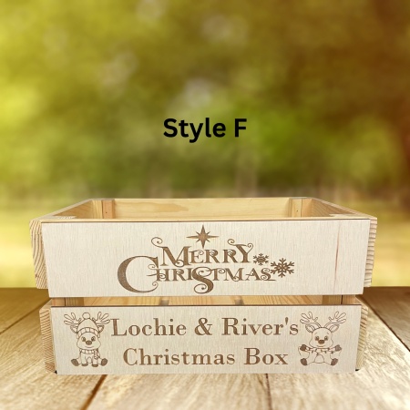 Christmas/ Easter Crate - Interchangable Panels