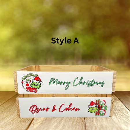 Christmas/ Easter Crate - Interchangable Panels