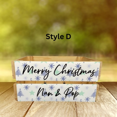 Christmas/ Easter Crate - Interchangable Panels