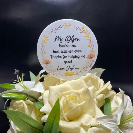 Teacher Thank you Plant Stake