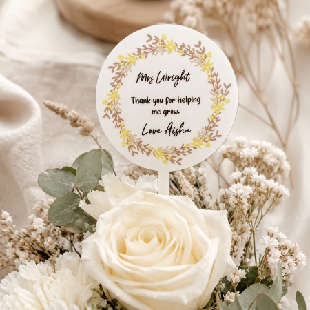 Teacher Thank you Plant Stake