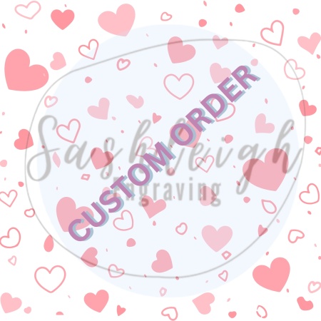 Custom Order - Jordie