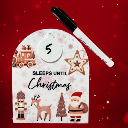 Sleeps until Christmas - Fridge Magnet