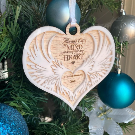 Memorial Ornament - Always on my mind