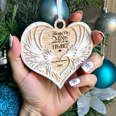 Memorial Ornament - Always on my mind