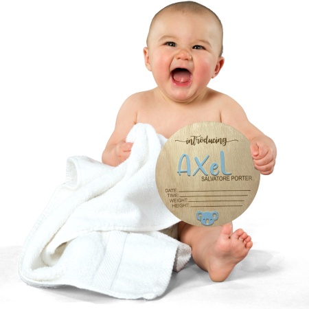 Baby Announcement Koala