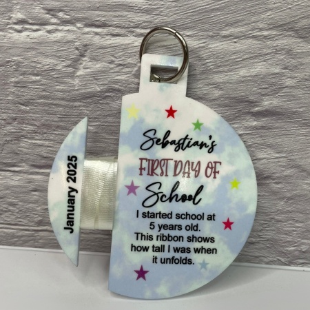 First Last School Board - Daisies and Height Ornament
