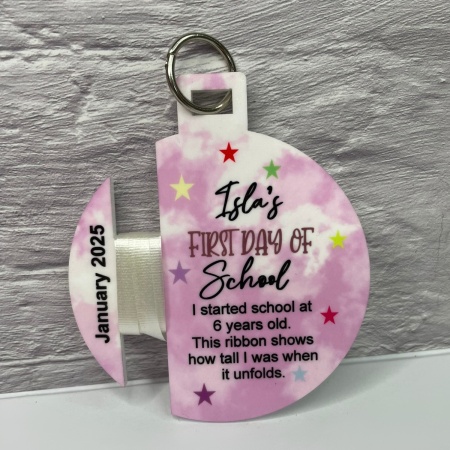 First Last School Board - Owl and Height Ornament