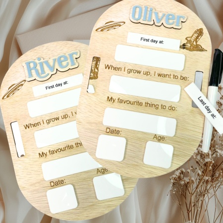 First Last Day School Board - Space