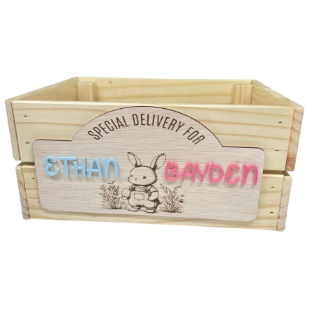 Easter Crate Personalised