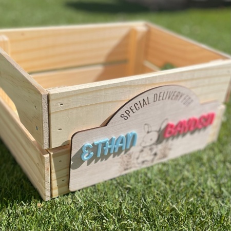 Easter Crate Personalised