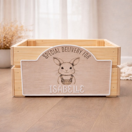 Special Delivery Easter Crate – Framed Personalised