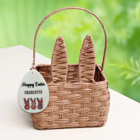 Easter Personalised Tag