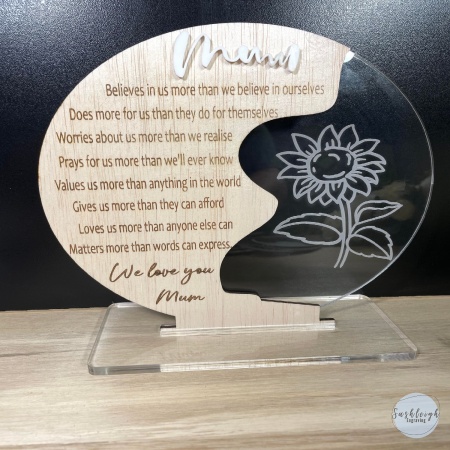 Mum Plaque