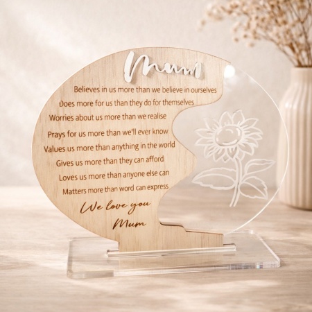 Mum Plaque