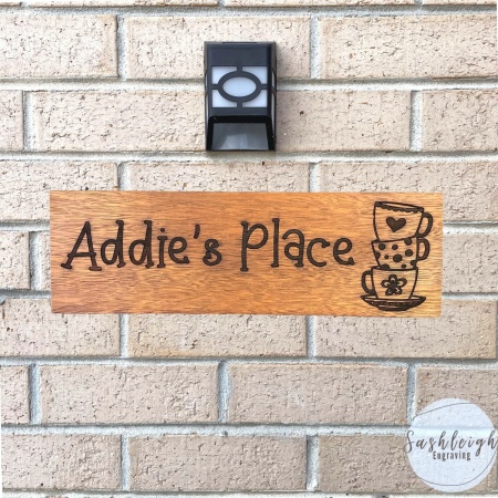 Cubby House Sign