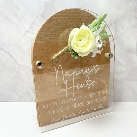 Nannys House Plaque