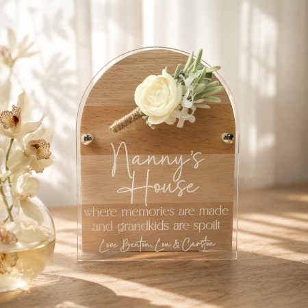 Nannys House Plaque