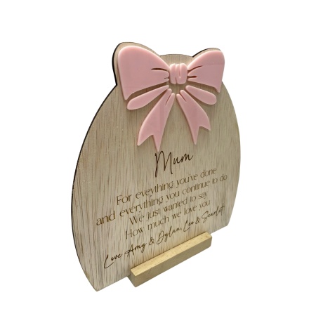 Mum Plaque