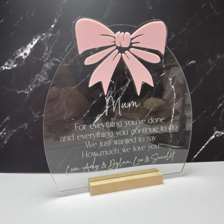 Mum Plaque