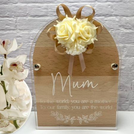 Mum Plaque