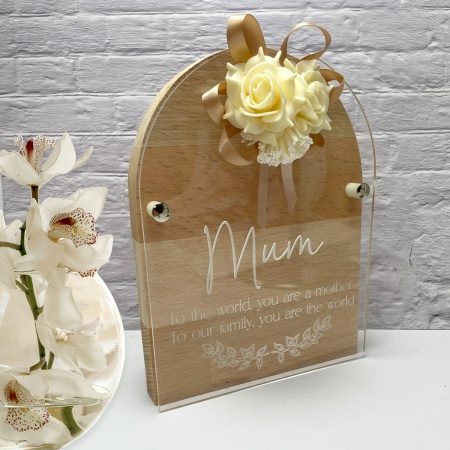 Mum Plaque
