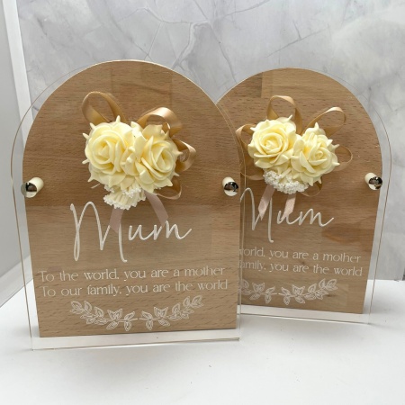 Mum Plaque