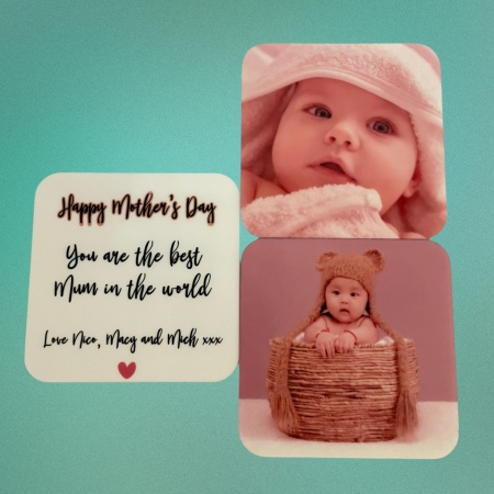 Mothers Day Pack of 4 Fridge Magnet Photos