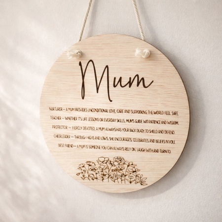 Mum Defination Plaque