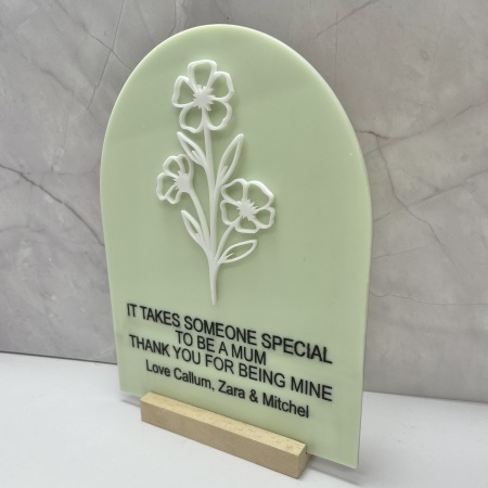 Mum Plaque