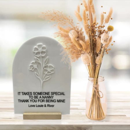 Mum Grandma Nanny Plaque