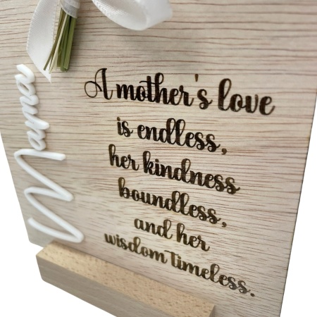 Mothers Love Plaque