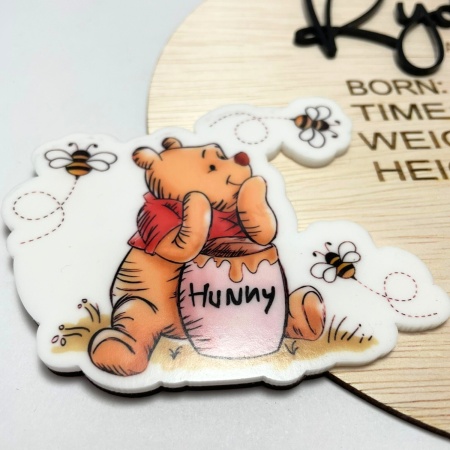 Baby Announcement - Pooh