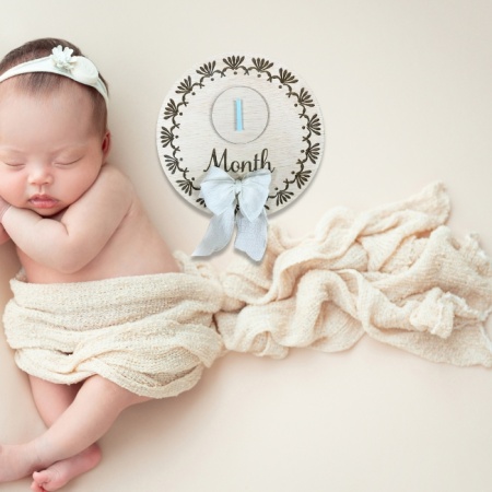 Baby Milestone Discs - Decorative