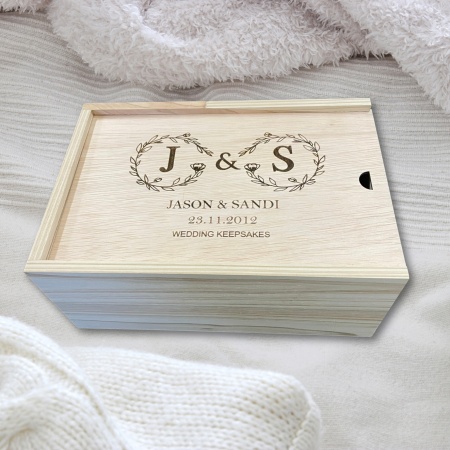 Keepsake Wedding/Engagement Box