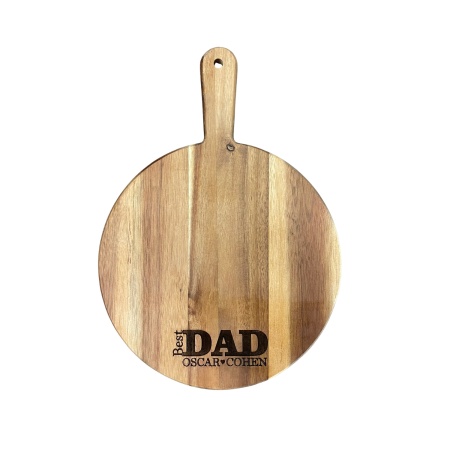 Personalised Best Dad Chopping Board