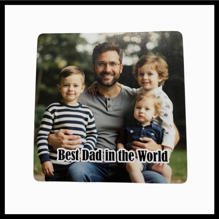 Personalised Photo Magnets - The perfect Fathers Day Gift