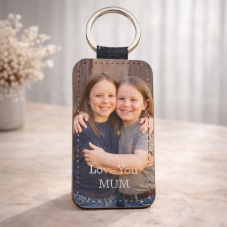 Personalised Photo Keyring for Mum